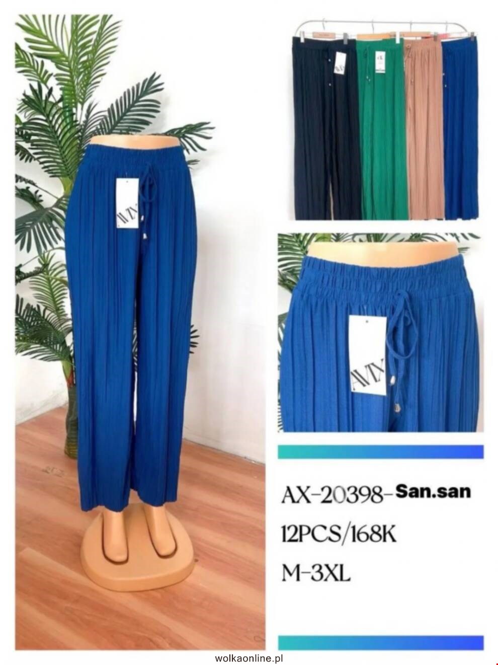 Spodnie damskie AX-20398 Mix kolor M-3XL
