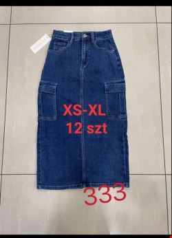 Spódnice damskie 333 1 kolor XS-XL