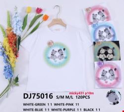 Bluzka damskie DJ75016 Mix kolor S/M-M/L