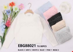 Sweter Damskie EBG88021 Mix kolor Standard  