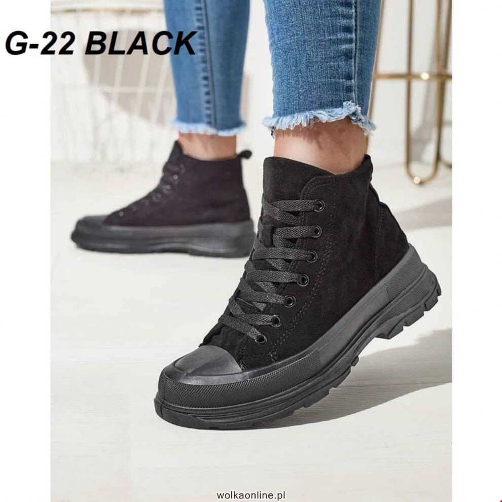 Botki damskie G-22 BLACK 36-41