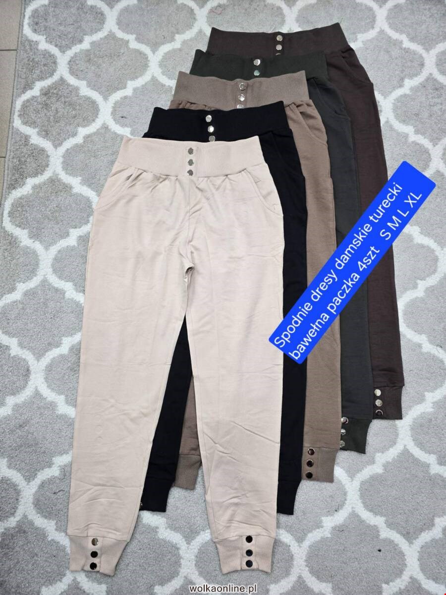 Spodnie damskie SL297 Mix kolor S-XL (Towar Tureckie)