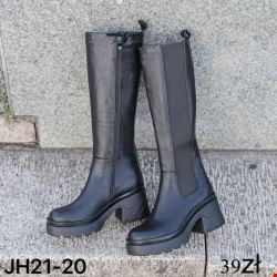 Kozaki damskie JH21-20 BLACK 36-41