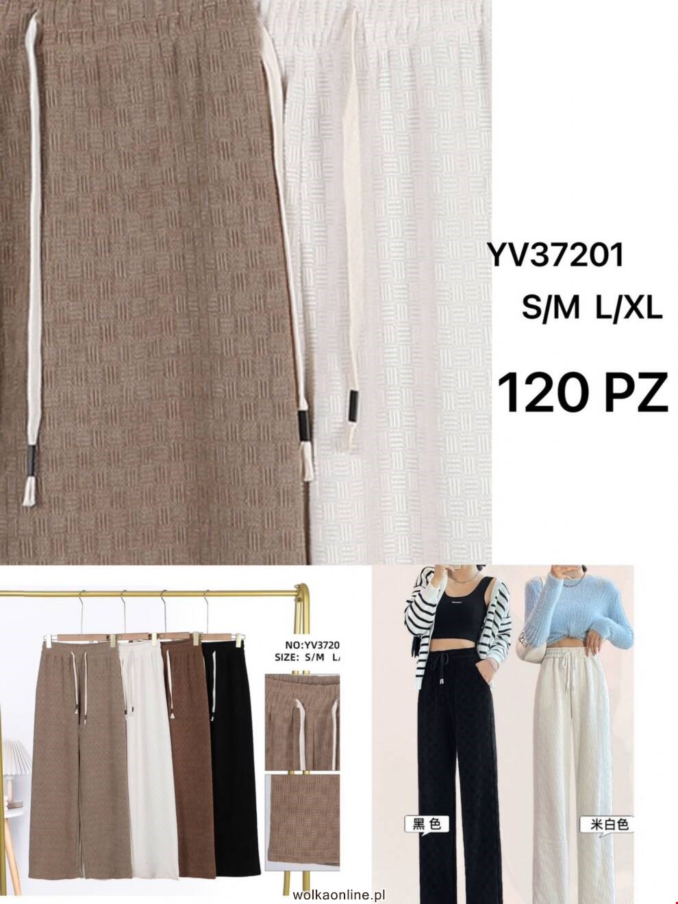 Spodnie damskie YV37201 Mix kolor S/M-L/XL (Towar Włoskie)