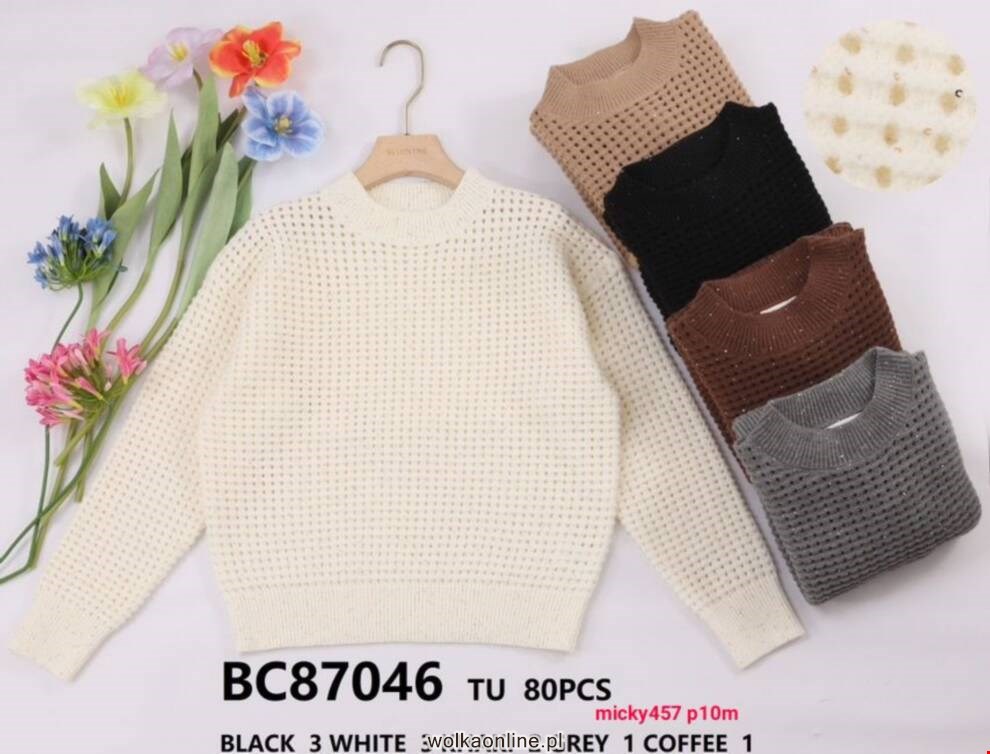 Sweter damskie BC87046 Mix kolor Standard