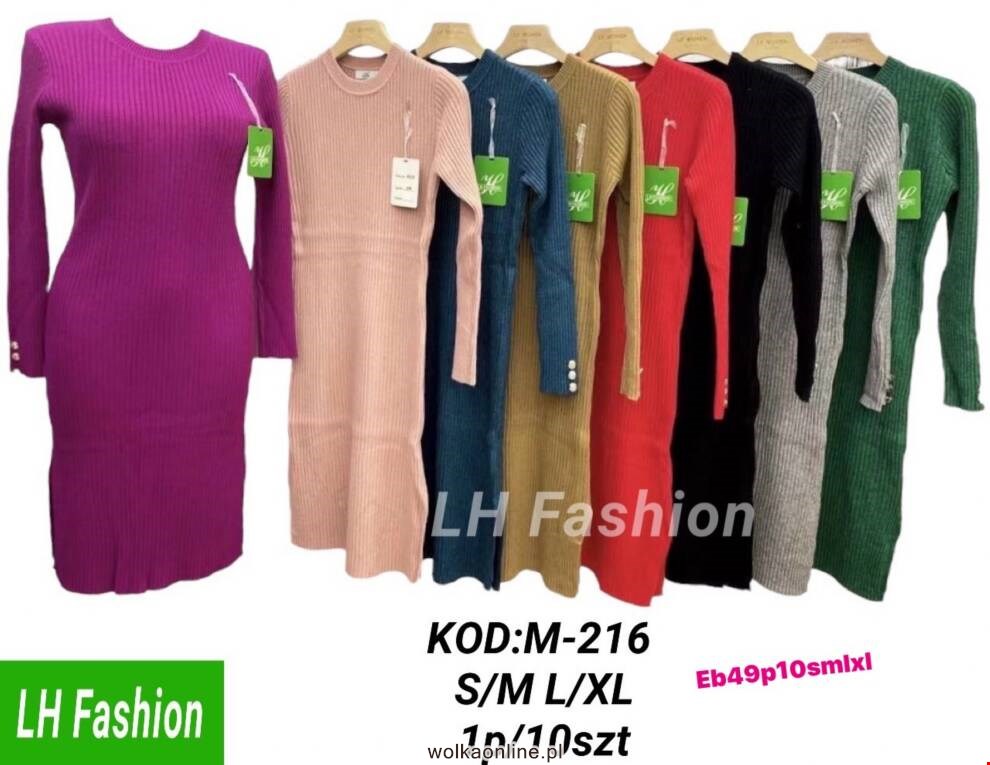 Sukienka damskie M-216 Mix kolor S/M-L/XL