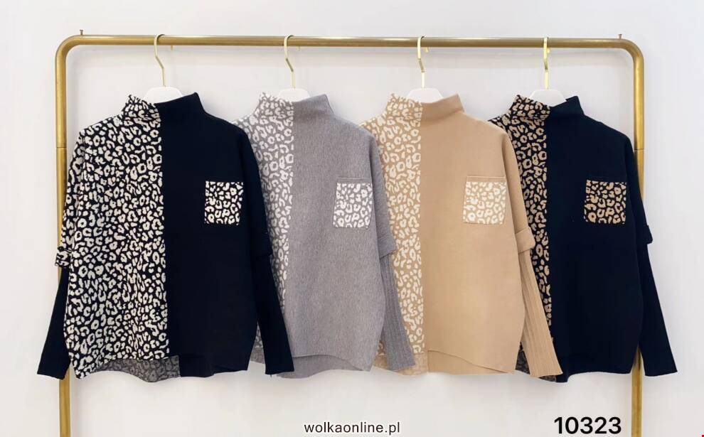 Sweter damskie 10323 Mix kolor Standard (Towar Włoskie)