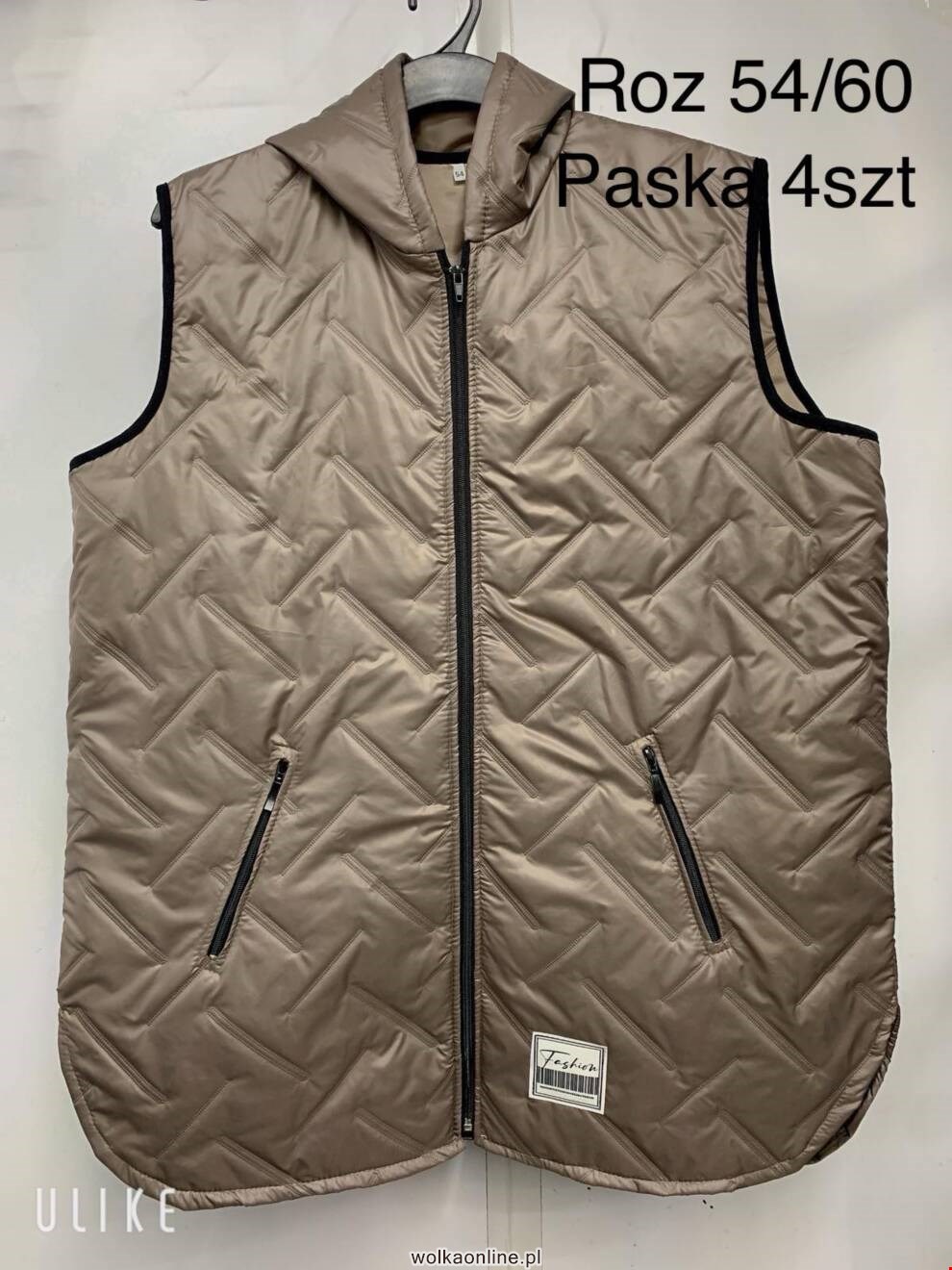 Kamizelka damskie Q227 1 kolor 54-60 (towar polskie)