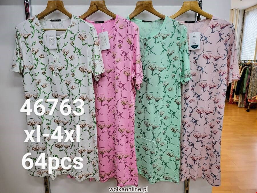 Piżama damskie 46763 Mix kolor XL-4XL (Towar Tureckie)