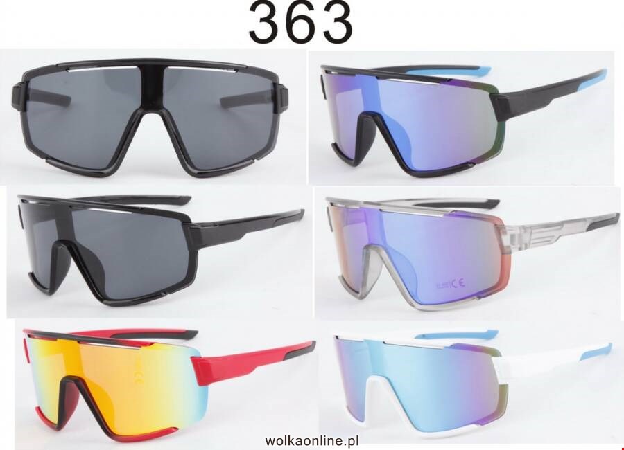 Okulary 363 Mix kolor Standard