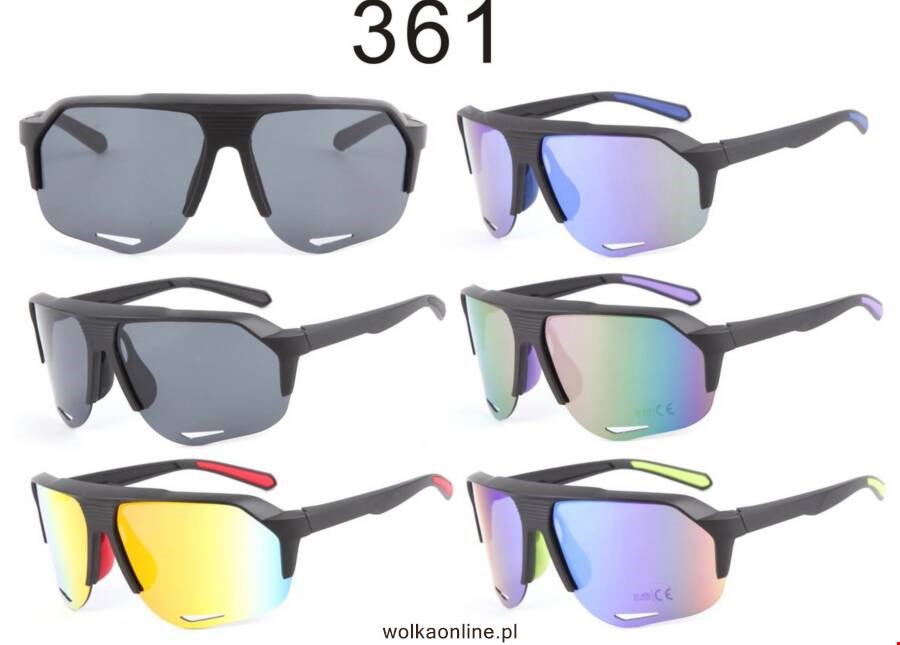 Okulary 361 Mix kolor Standard