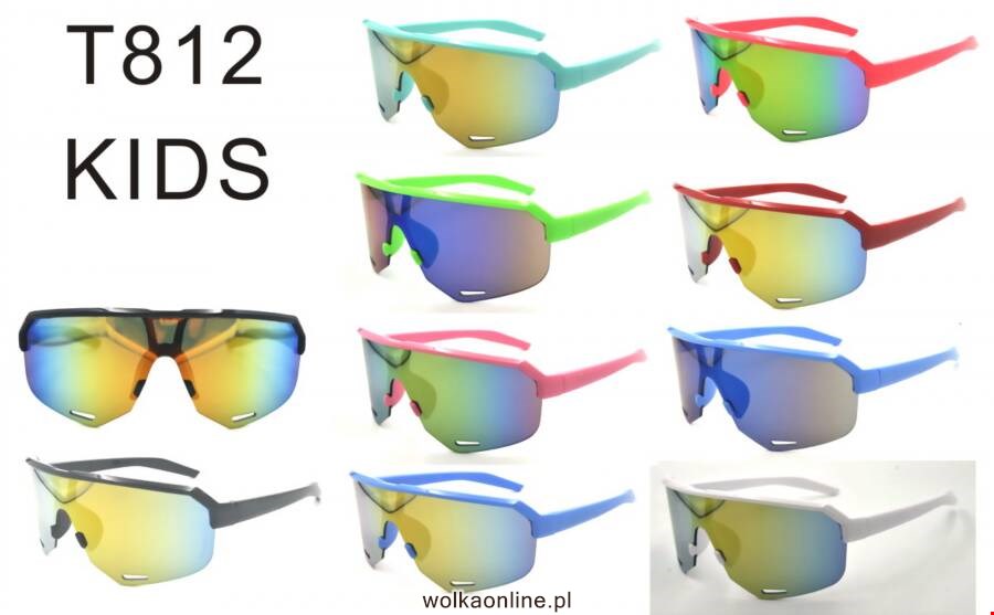 Okulary dziewczęcy T812 1 kolor Standard