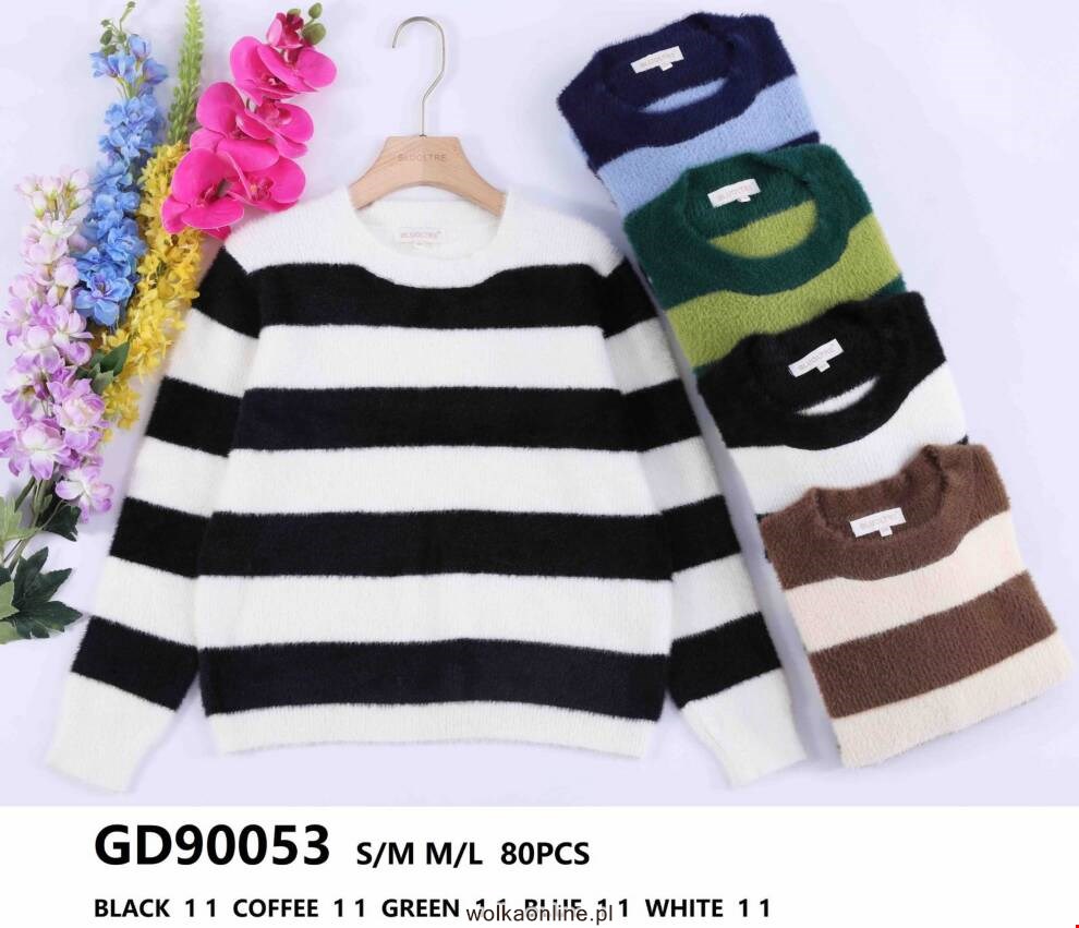 Sweter damskie GD90053 Mix kolor S/M-M/L