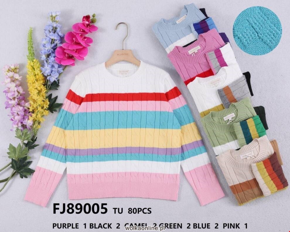 Sweter damskie FJ89005 Mix kolor Standard