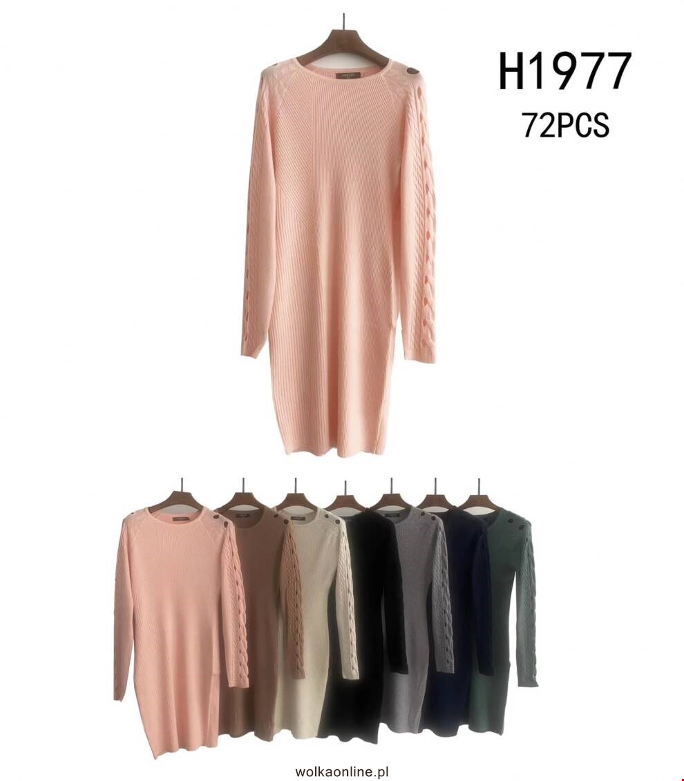 Sukienka damskie H1977 Mix kolor Standard