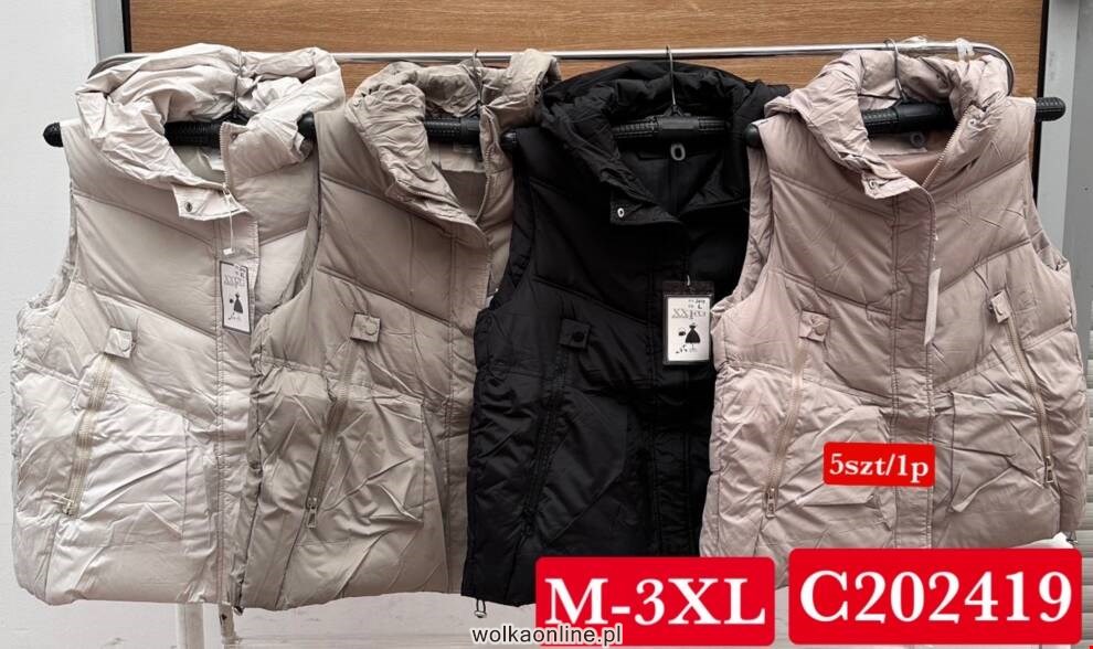 Kamizelka damskie C202419 MIX KOLOR M-3XL