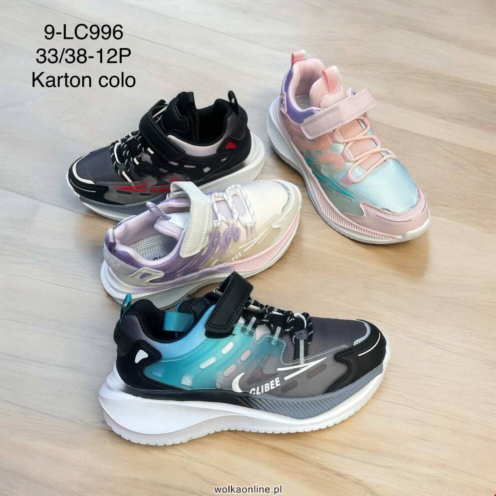 Buty Sportowe Dziecięce 9-LC996 33-38 KOLOR DO WYBORU 