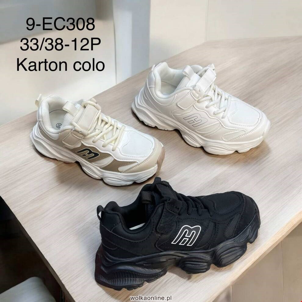 Buty Sportowe Dziecięce 9-EC308 33-38 KOLOR DO WYBORU 