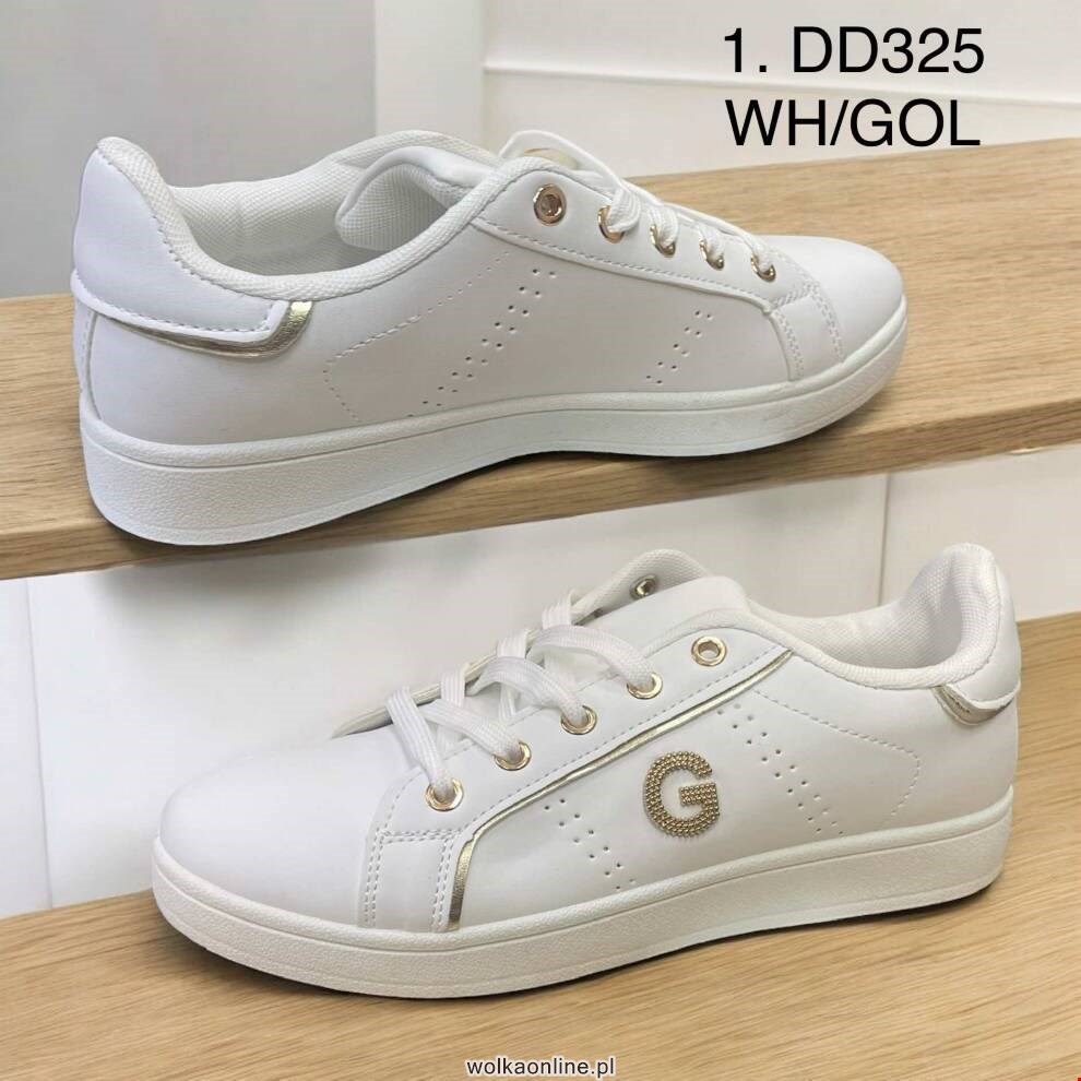 Sportowe damskie DD325 WHITE/GOLD 36-41