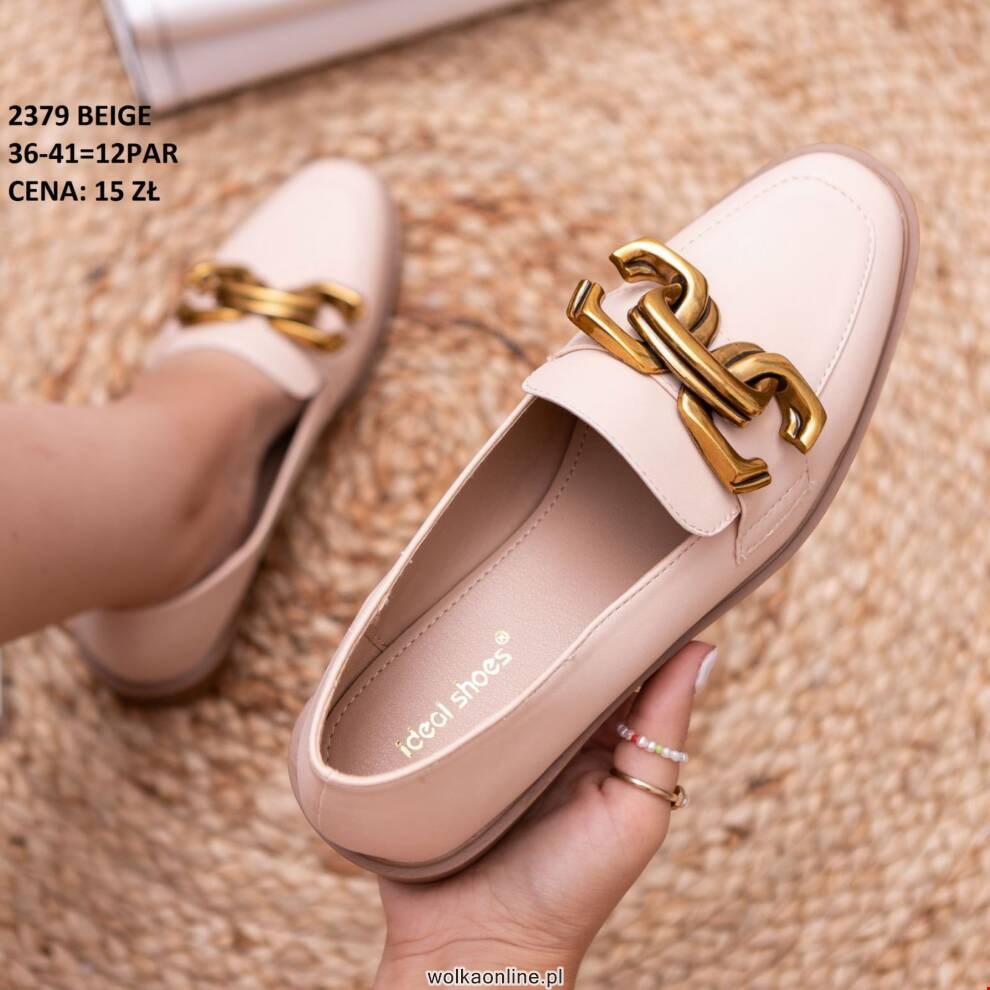 Baleriny Damskie 2379 BEIGE 36-41