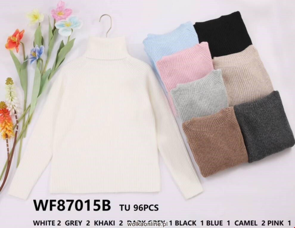 Sweter damskie WF87015B Mix kolor Standard