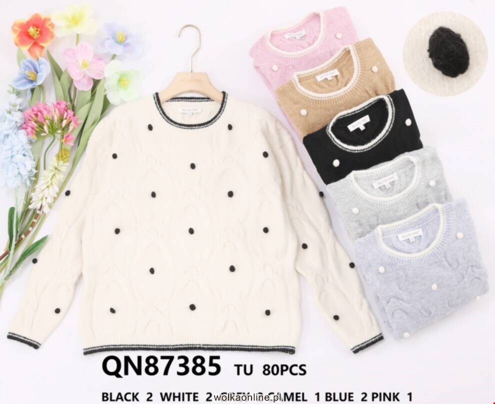 Sweter damskie QN87385 Mix kolor Standard