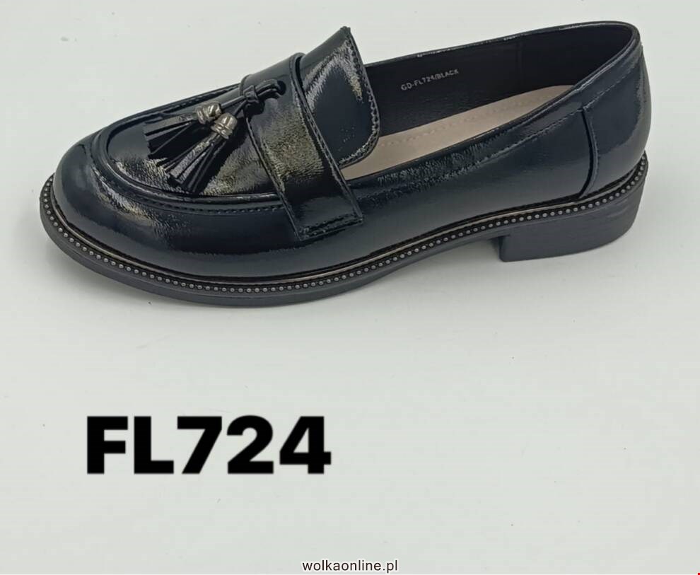 Półbuty Damskie FL724 BLACK 36-41