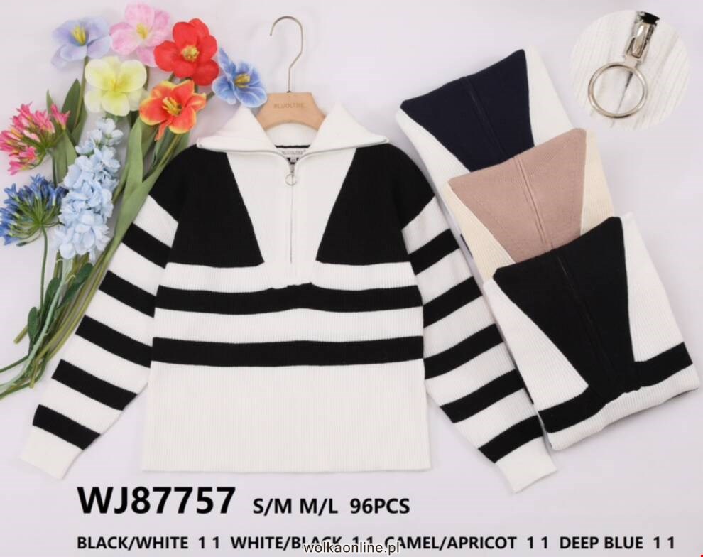 Sweter damskie WJ87757 Mix kolor S/M-M/L 