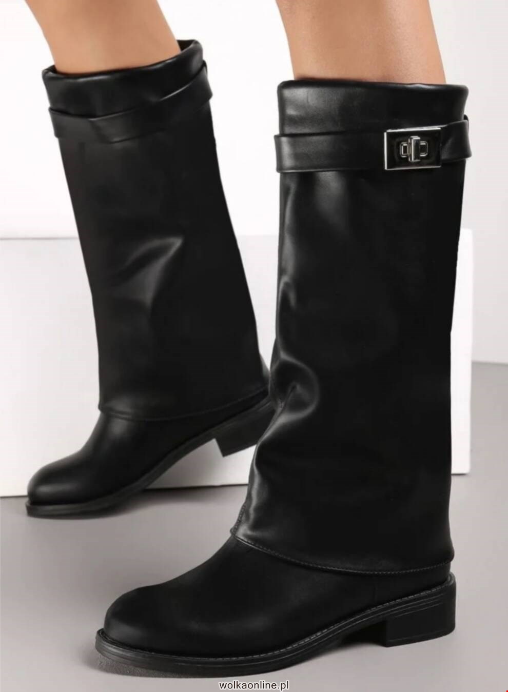 Kozaki damskie 3694 BLACK 36-41