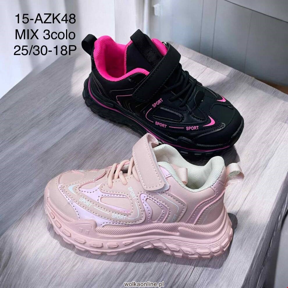 Buty Sportowe Dziecięce 15-AZL48 25-30 MIX KOLOR