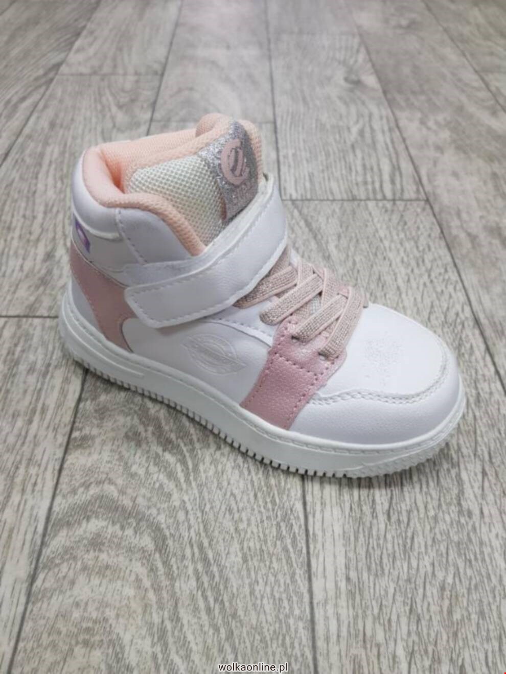 Botki Dziecięce H331A WHITE/PINK 21-26