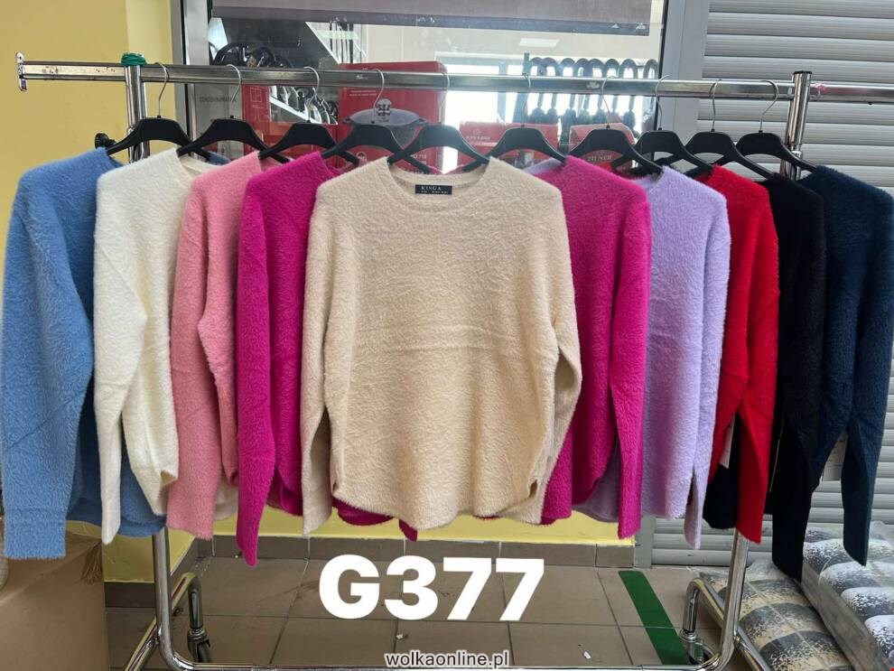 Sweter danmskie G377 Mix kolor Standard (Towar Ploskie)  