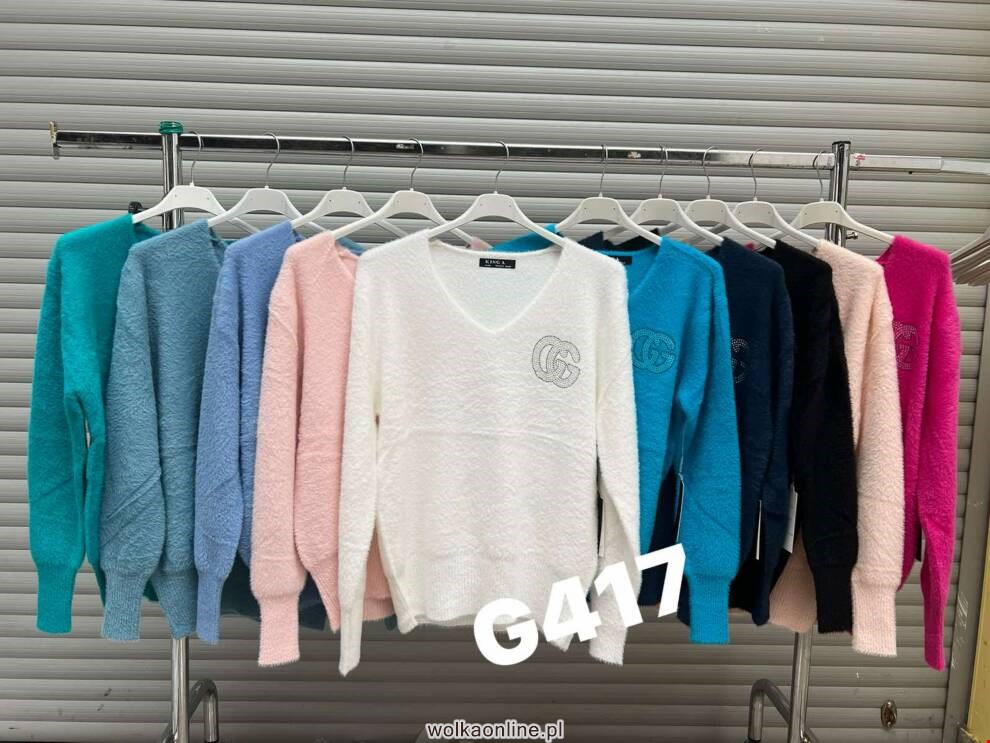 Sweter danmskie G417 Mix kolor Standard (Towar Ploskie)  