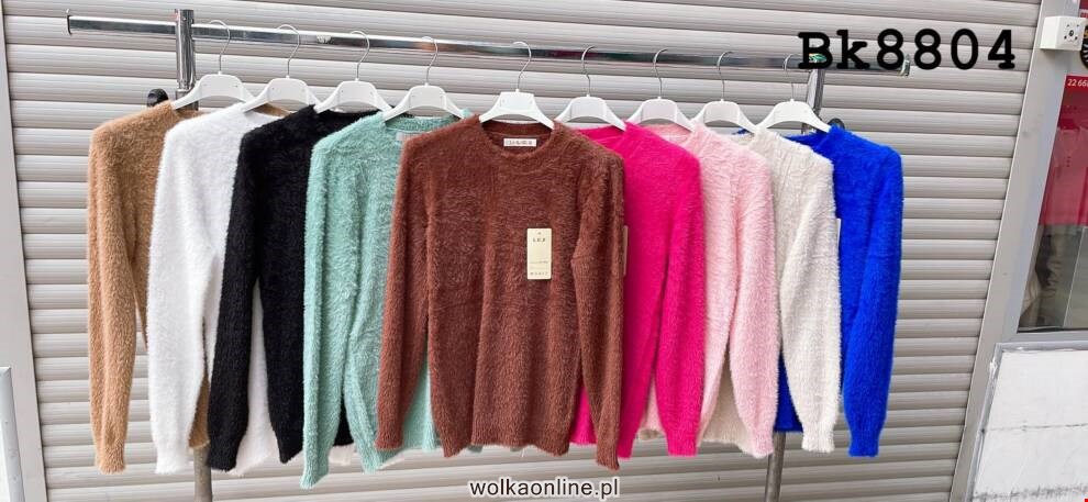 Sweter danmskie BK8804 Mix kolor Standard (Towar Ploskie)  