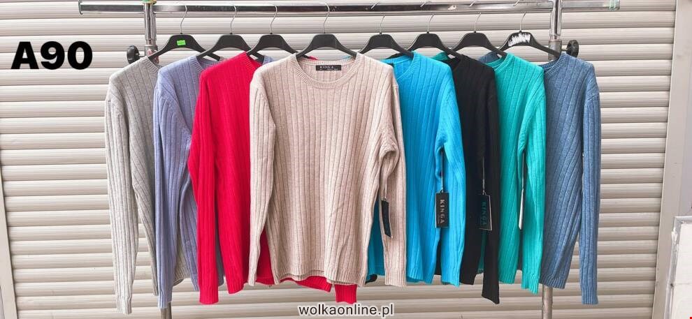 Sweter damskie A90 Mix Kolor M/L-XL/XXL (Towar Ploskie)