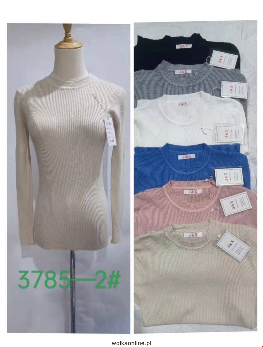 Sweter damskie 3785 1 kolor Standard (Towar Ploskie)