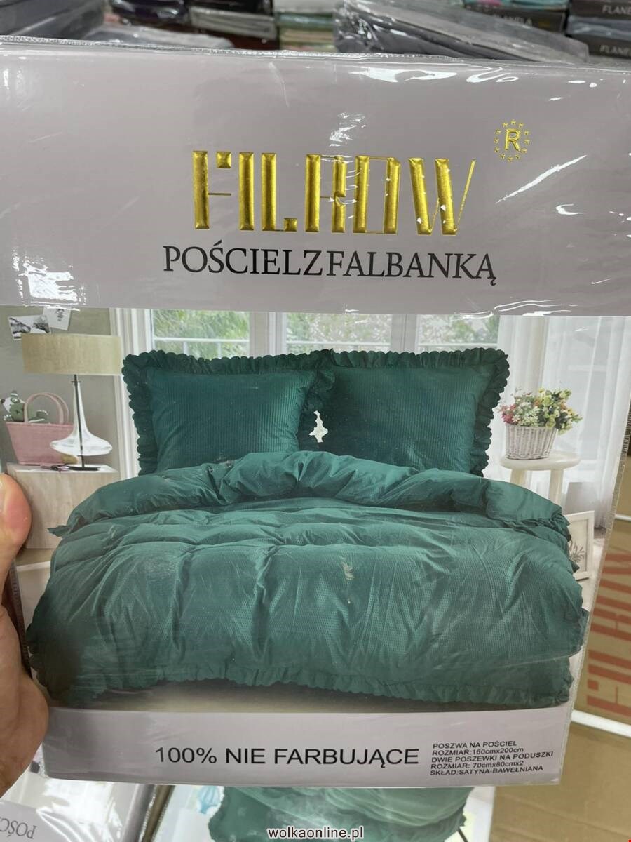 Pościel Falbanka VV891 1 kolor 200X220