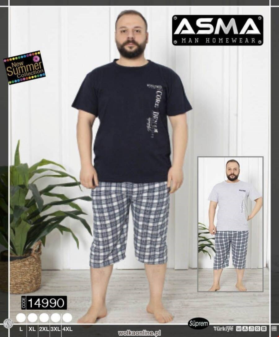 Piżama Meskie 14990 Mix kolor L-4XL (Towar Tureckie)