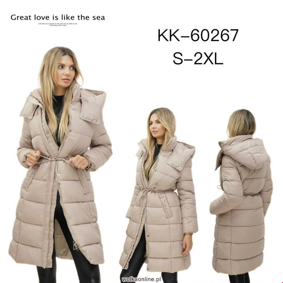 Kurtka damskie KK-60267 1 KOLOR S-2XL