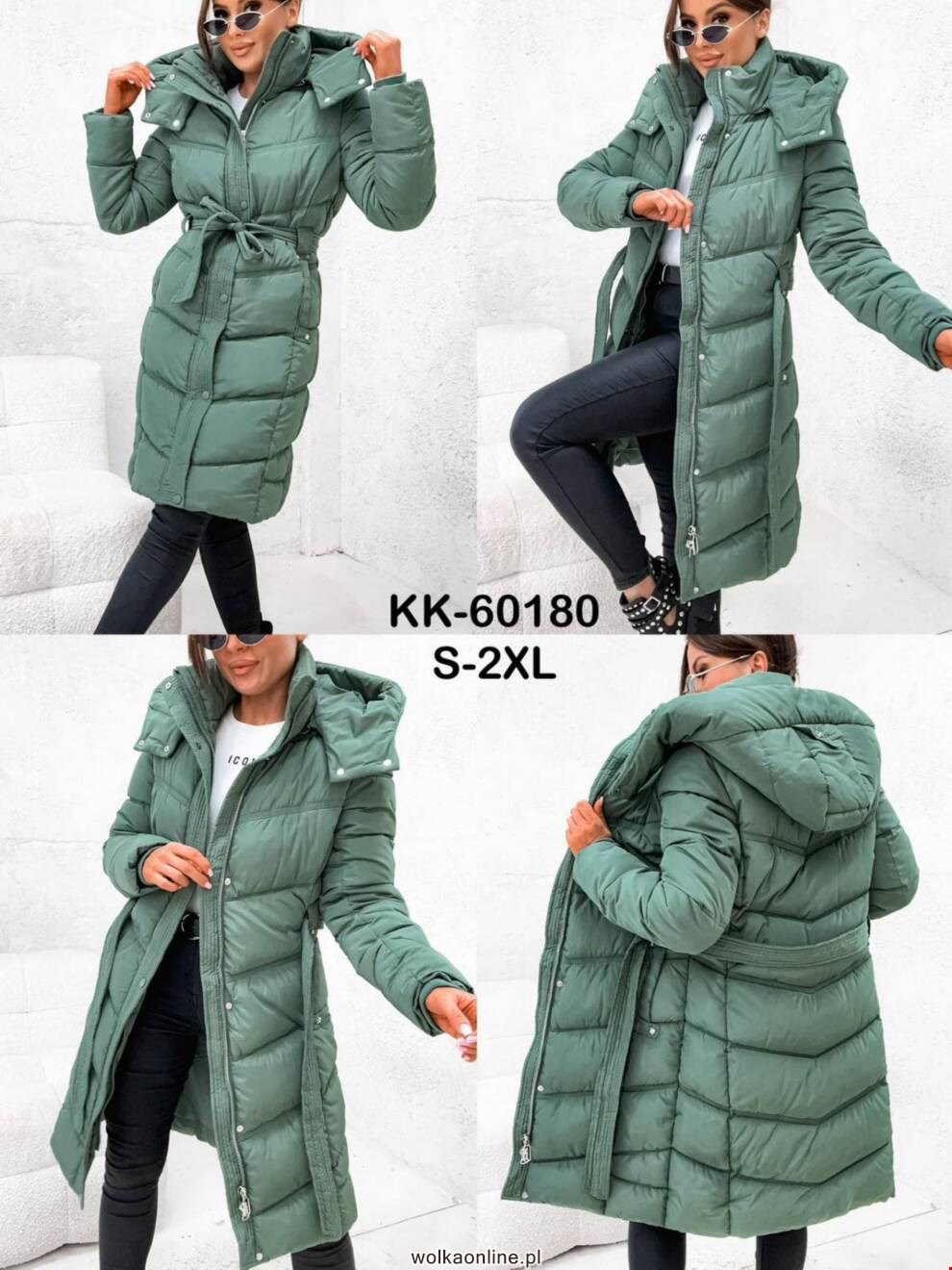 Kurtka damskie KK-60180 1 KOLOR S-2XL