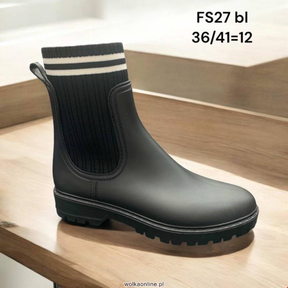 Botki damskie FS27 BLACK 36-41