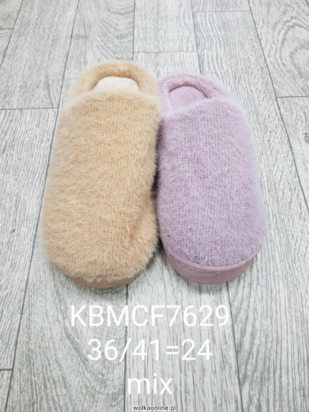 Kapcie damskie KBMCF7629 36-41 MIX KOLOR