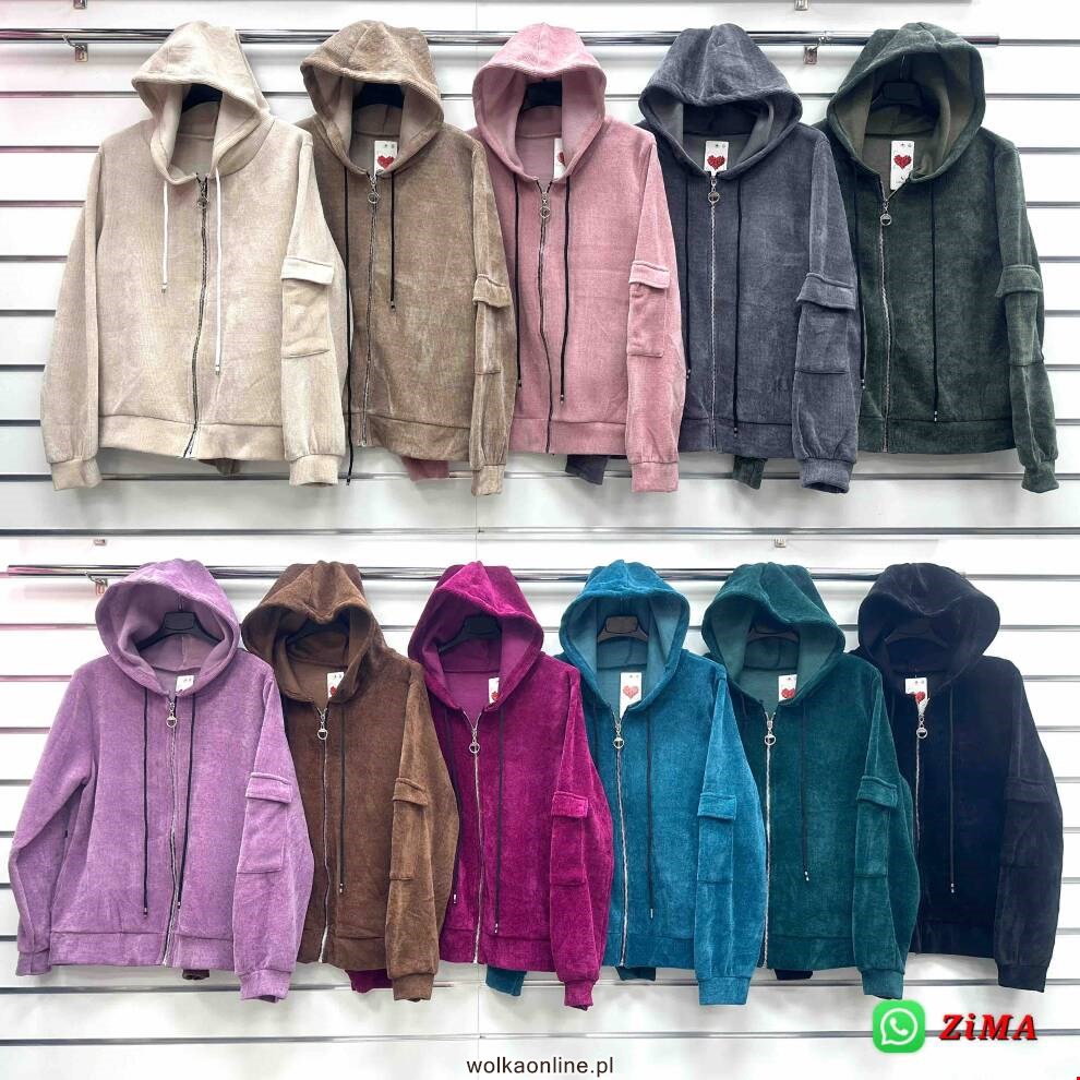 Bluza damskie QQ730 MIX KOLOR STANDARD  