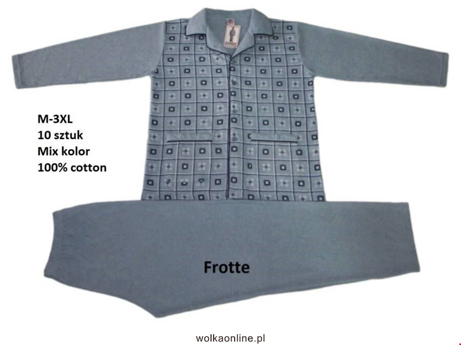 Piżama męskie H-742 1 kolor M-3XL