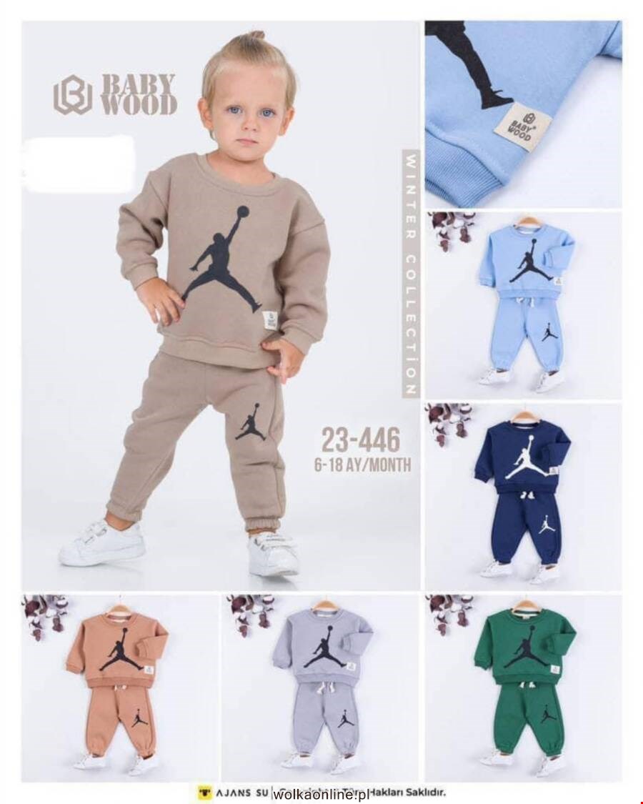 Komplet chłopięcy 23-446 Mix kolor 6-18M