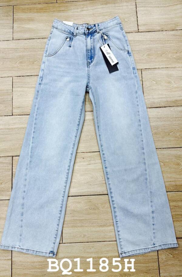 Spodnie damskie jeansy Roz XS-XL, 1 Kolor Paczka 10 szt